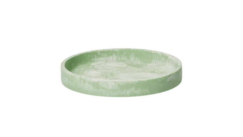 Mist Round Tray - Ferm Living Storage + Organization - Pearl - Ø20 - HORNE