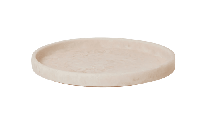 Mist Round Tray - Ferm Living Storage + Organization - Pearl - Ø30 - HORNE