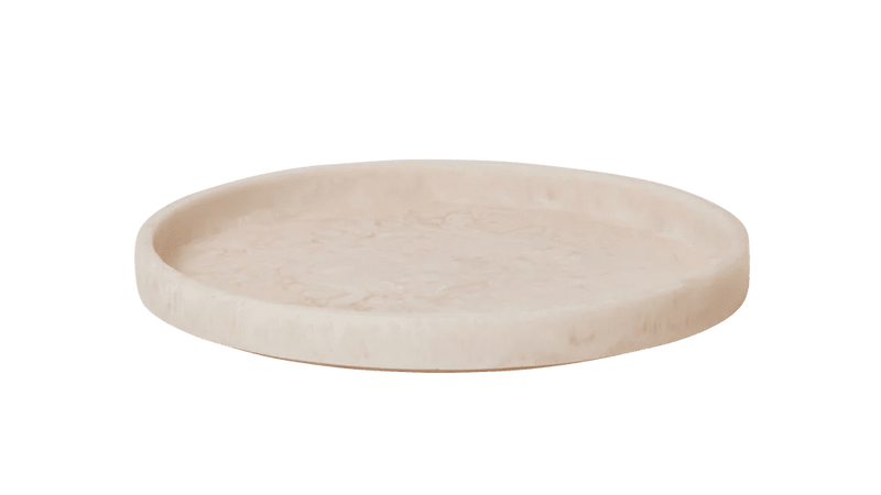 Mist Round Tray - Ferm Living Storage + Organization - Pearl - Ø20 - HORNE