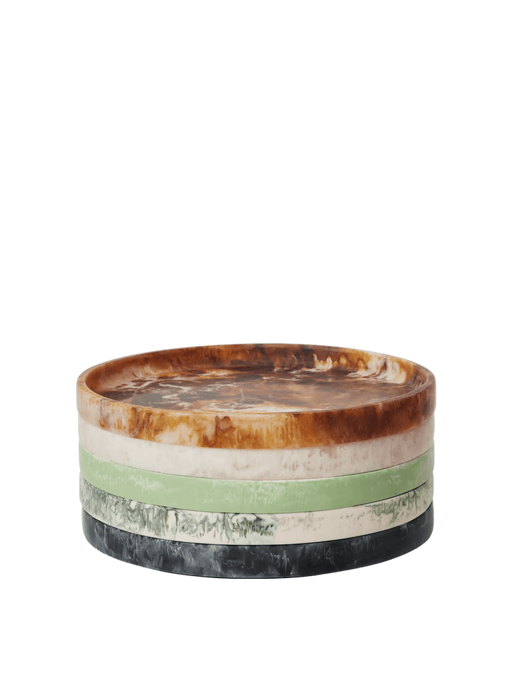 Mist Round Tray - Ferm Living Storage + Organization - Sugar Kelp - Ø30 - HORNE