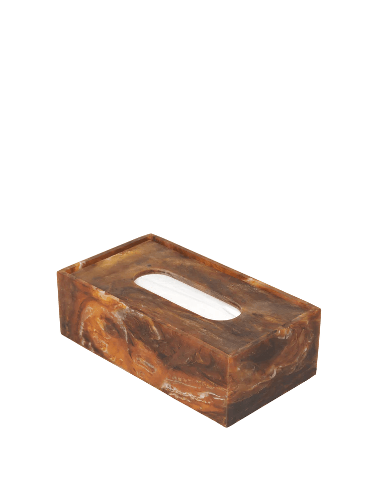 Mist Tissue Box - Ferm Living Storage + Organization - Charcoal - HORNE