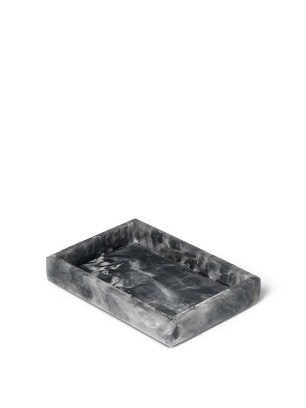 Mist Tray - Ferm Living - Storage + Organization - 5.9" x 3.9" - Charcoal - HORNE