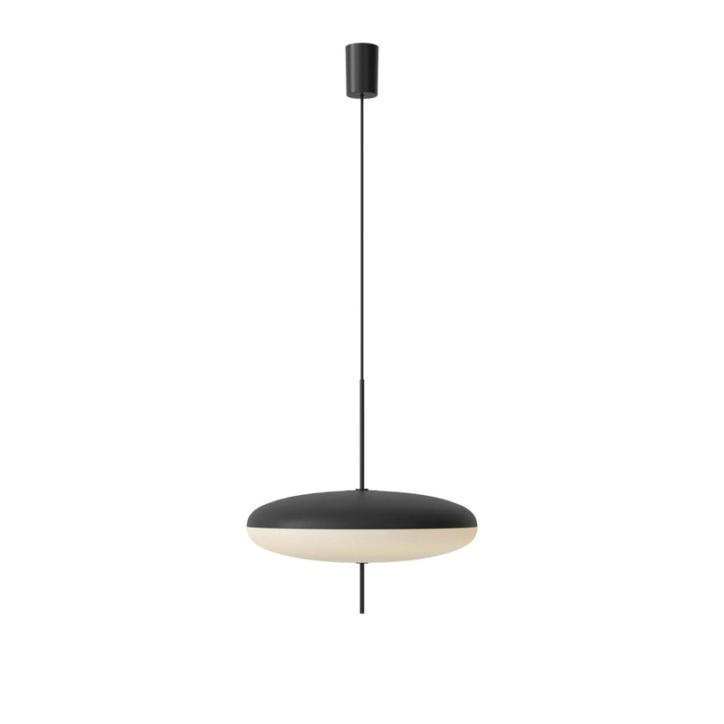 Model 2065 Pendant - Astep Pendants - Black & White Diffuser - Black Cable - HORNE