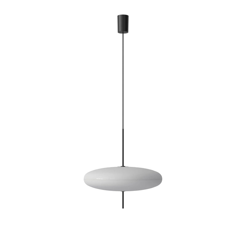 Model 2065 Pendant - Astep Pendants - Black & White Diffuser - Black Cable - HORNE