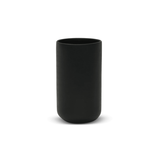 Modern Cylinder Vase - Tina Frey Decorative Objects - Black - HORNE
