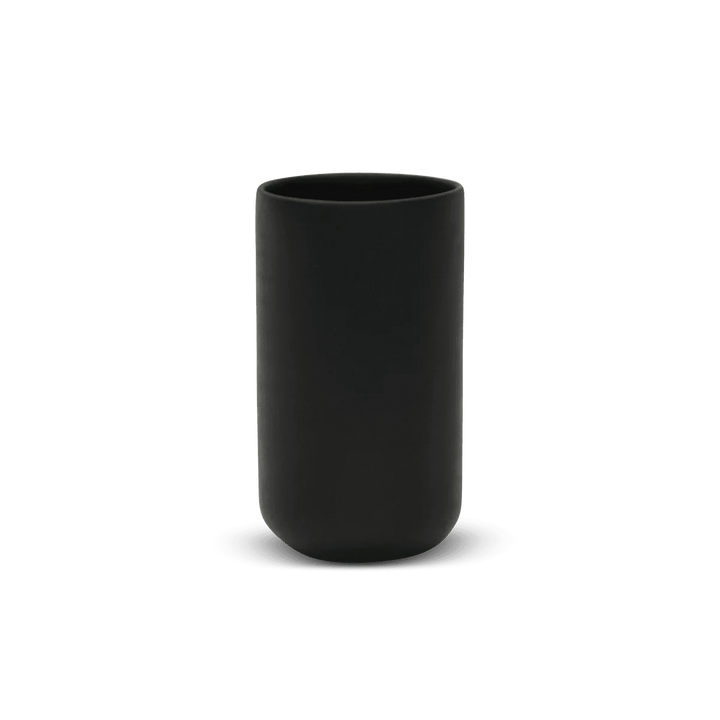 Modern Cylinder Vase - Tina Frey Decorative Objects - Black - HORNE