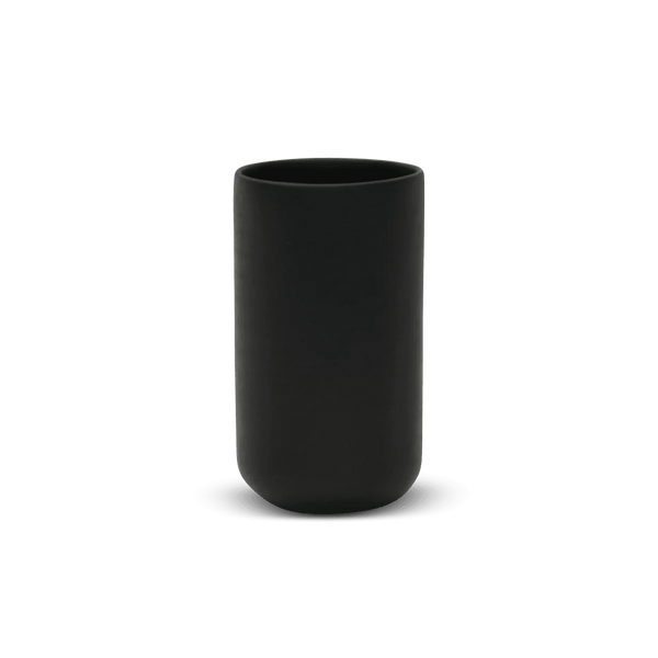 Modern Cylinder Vase - Tina Frey Decorative Objects - Black - HORNE