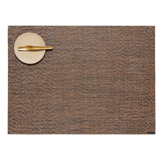 Moiré Placemat in Mocha