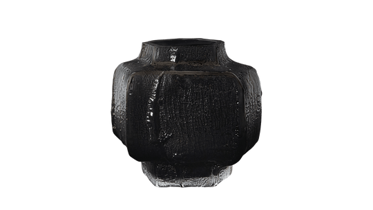 Mokuri Vase - H15 / Black - Ferm Living
