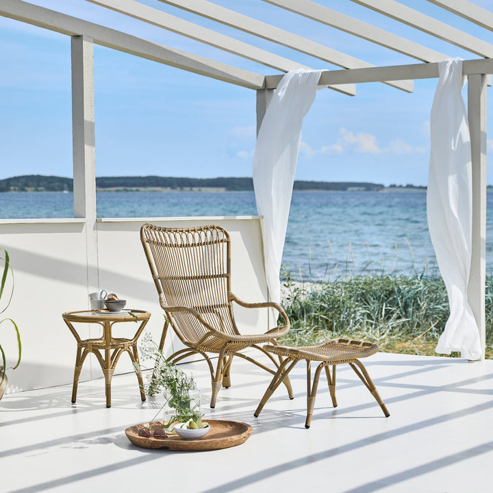 Monet Chair + Foot Stool - Exterior - Sika Design - Outdoor Furniture - Antique - HORNE