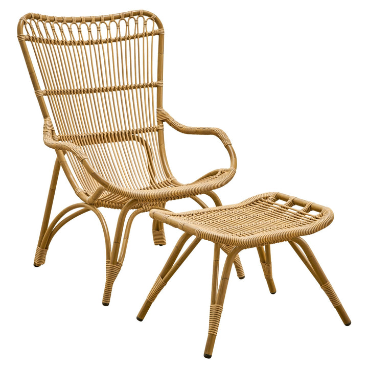 Monet Chair + Foot Stool - Exterior - Sika Design - Outdoor Furniture - Antique - HORNE