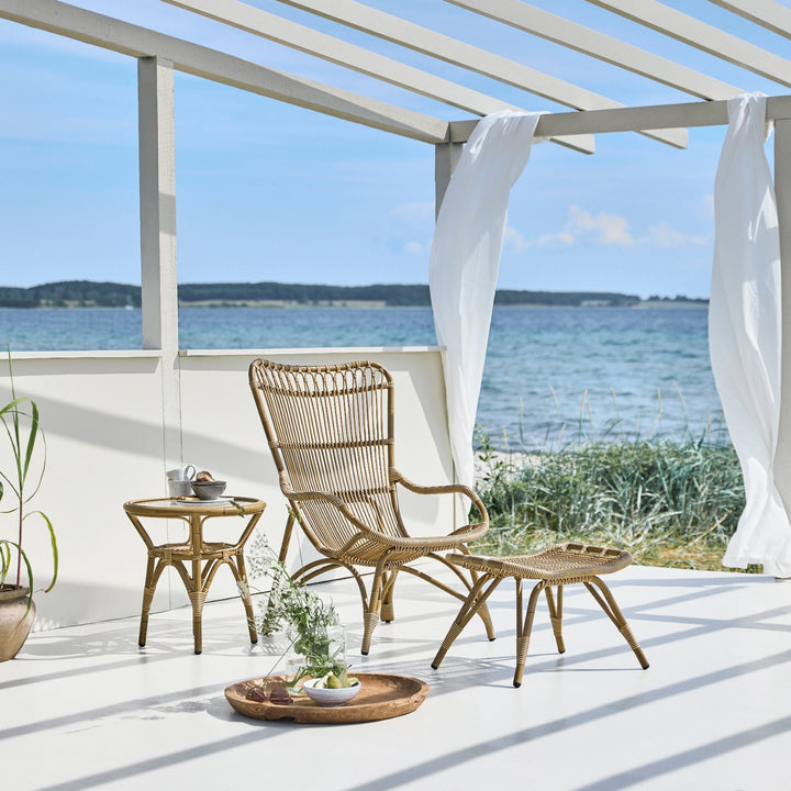 Monet Foot Stool - Exterior - Sika Design - Outdoor Furniture - Antique - HORNE