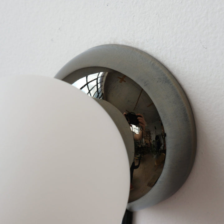 Monroe Sconce - Misewell Lamps - Chrome - Plug in (includes 10' cord with on/off switch) - HORNE
