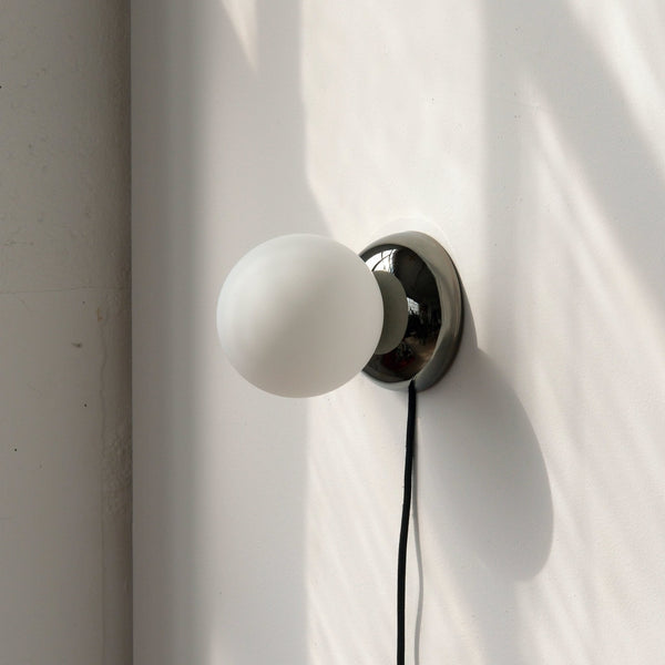 Monroe Sconce - Small - Misewell Lamps - Chrome - HORNE