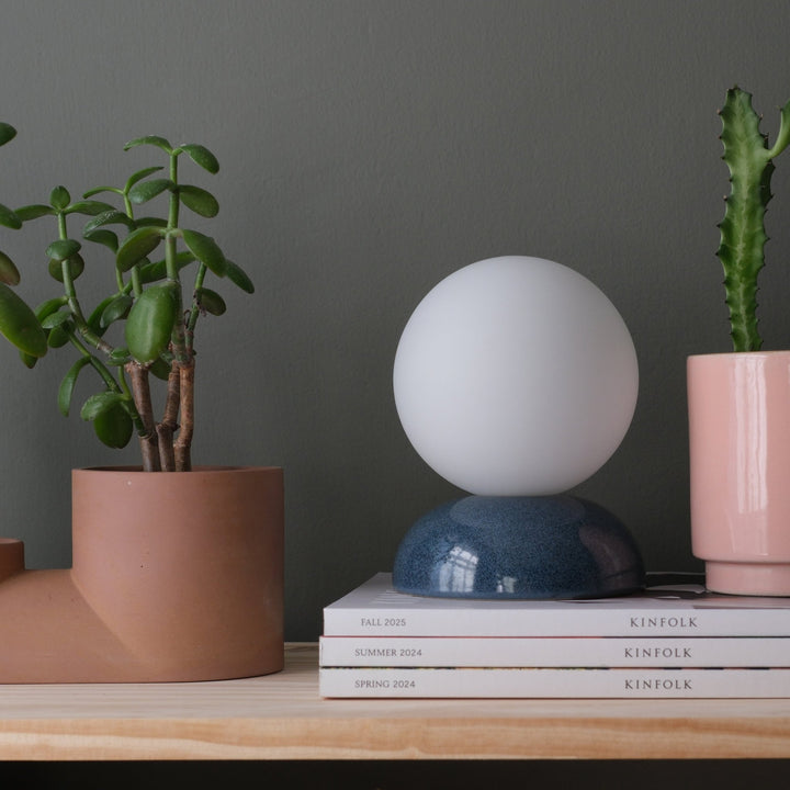 Monroe Table Lamp - Misewell Lamps - Terracotta - On/Off - HORNE