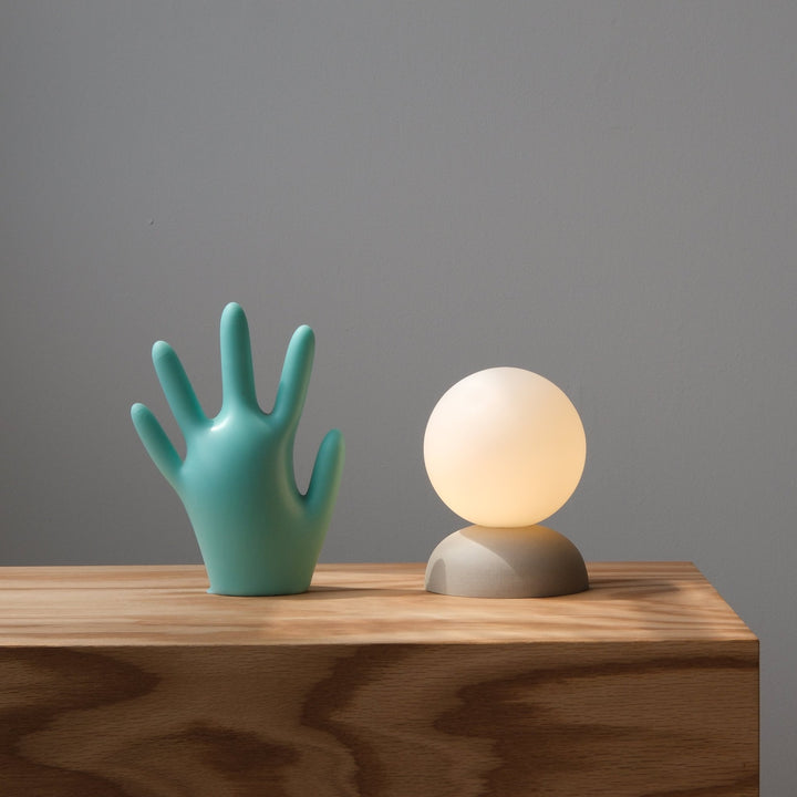 Monroe Table Lamp - Misewell Lamps - Dune - Dimmable - HORNE