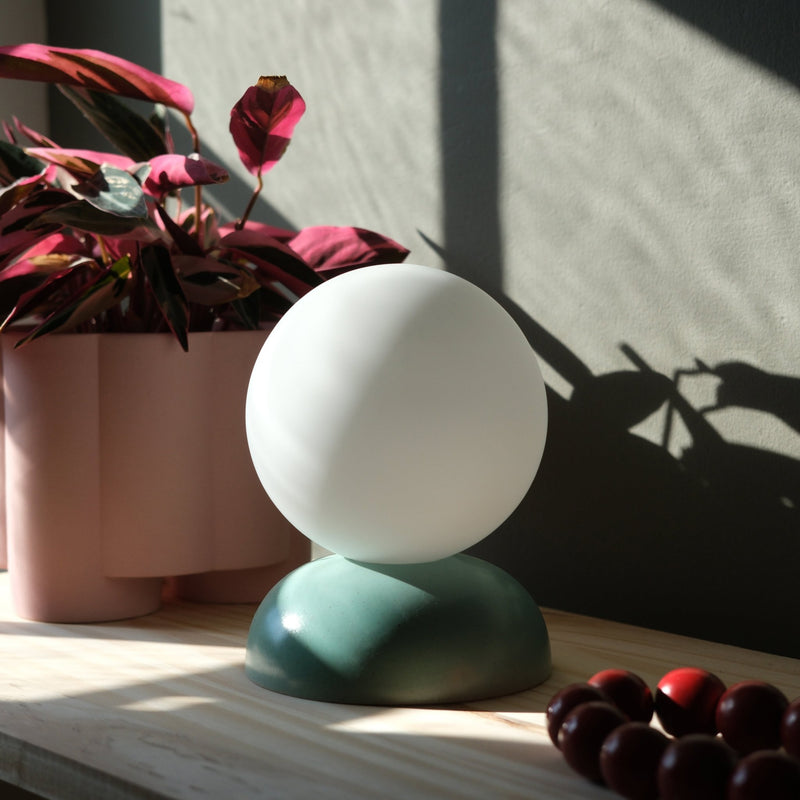 Monroe Table Lamp - Misewell Lamps - Terracotta - On/Off - HORNE