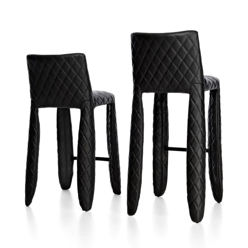 Monster Barstool - Moooi Stools + Benches + Ottomans - original black - Diamond - High - HORNE