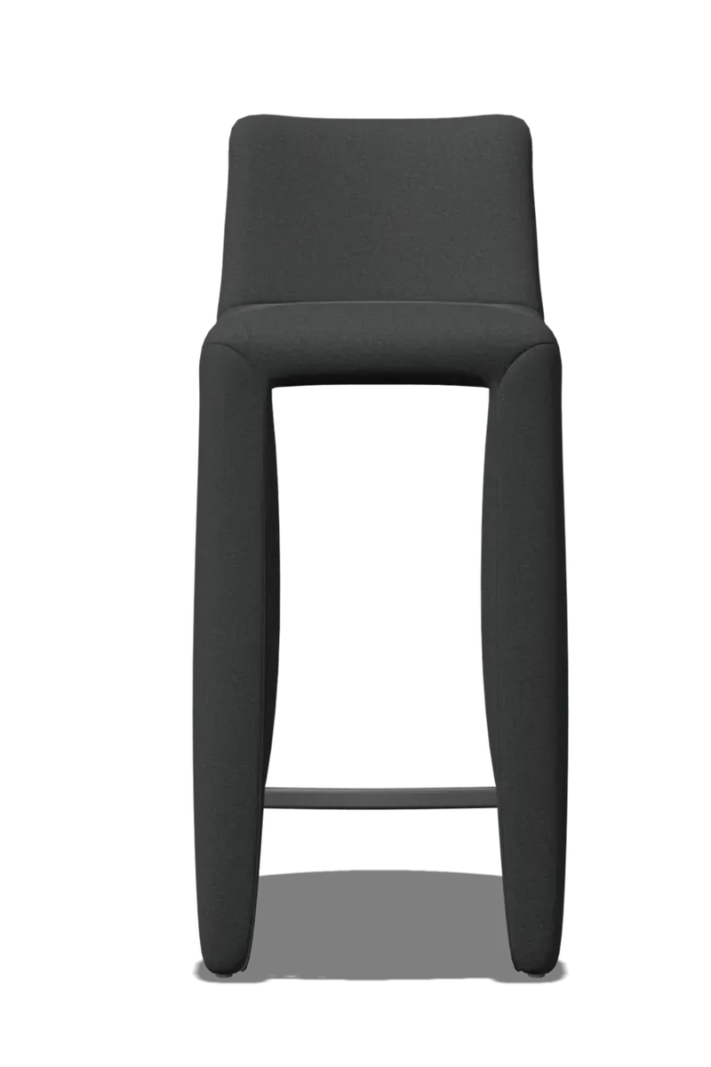 Monster Barstool - Moooi Stools + Benches + Ottomans - CAT I - Abbracci Taupe - Naked - Low - HORNE