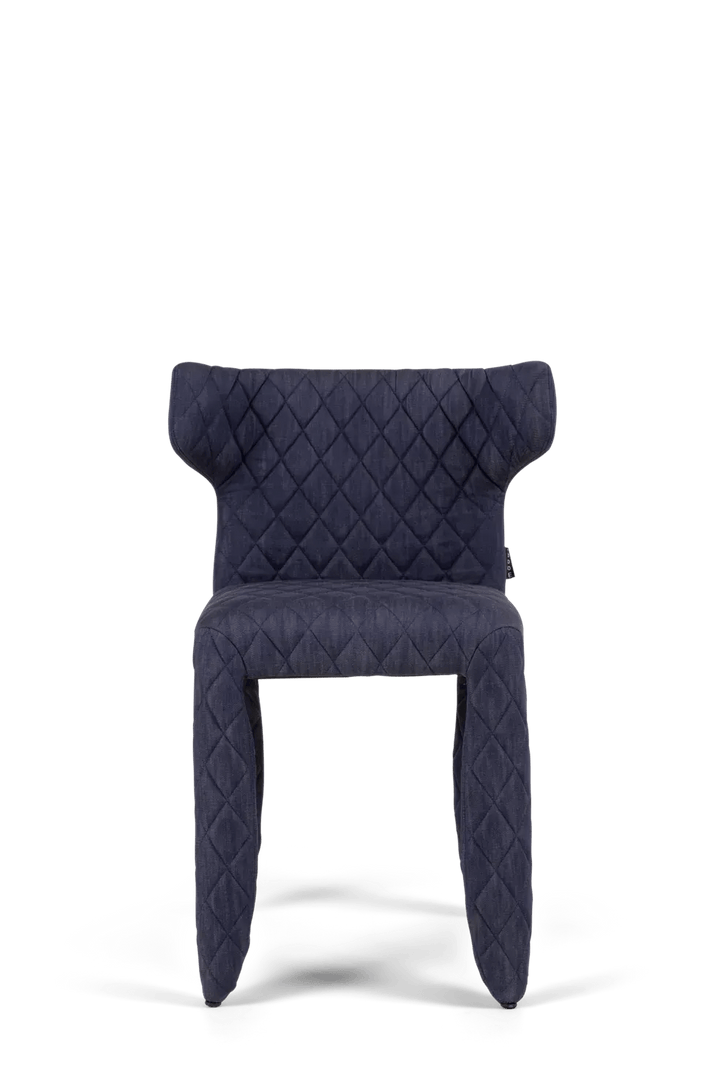 Monster Chair - Moooi Stools + Benches + Ottomans - Monster Chair original black with embroidery arms - Diamond - Arms - HORNE