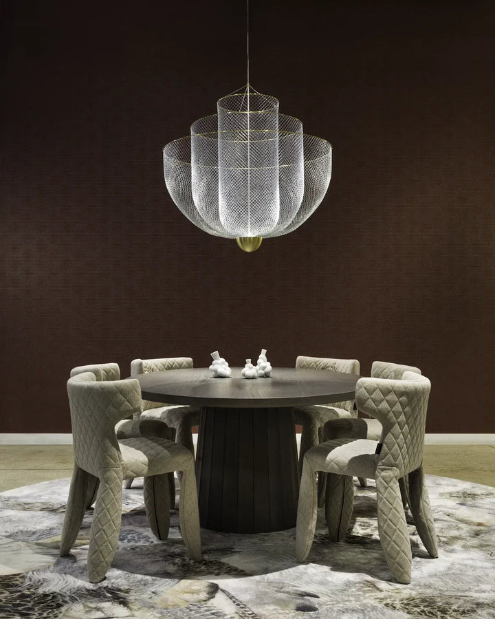 Monster Chair - Moooi Stools + Benches + Ottomans - Monster Chair original black with embroidery arms - Diamond - Arms - HORNE