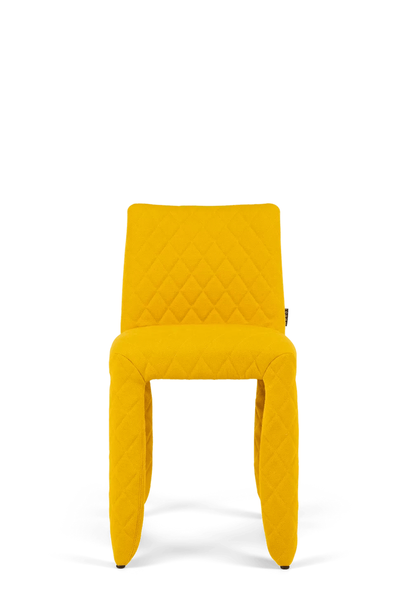 Monster Chair - Moooi Stools + Benches + Ottomans - Monster Chair original black with embroidery arms - Diamond - Arms - HORNE