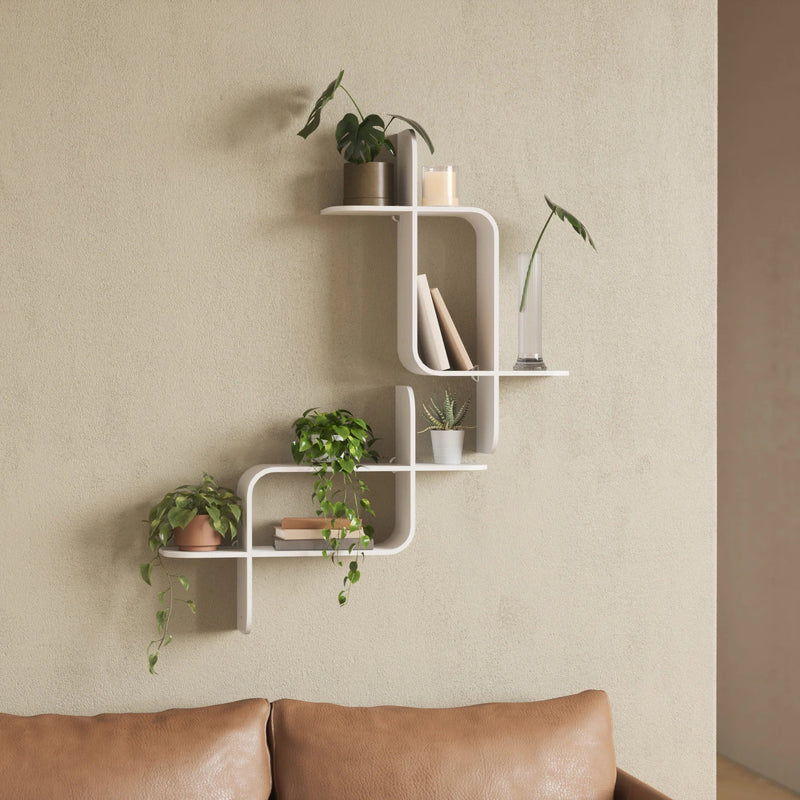 Montage Wall Shelf - Umbra Shelving - Black - HORNE