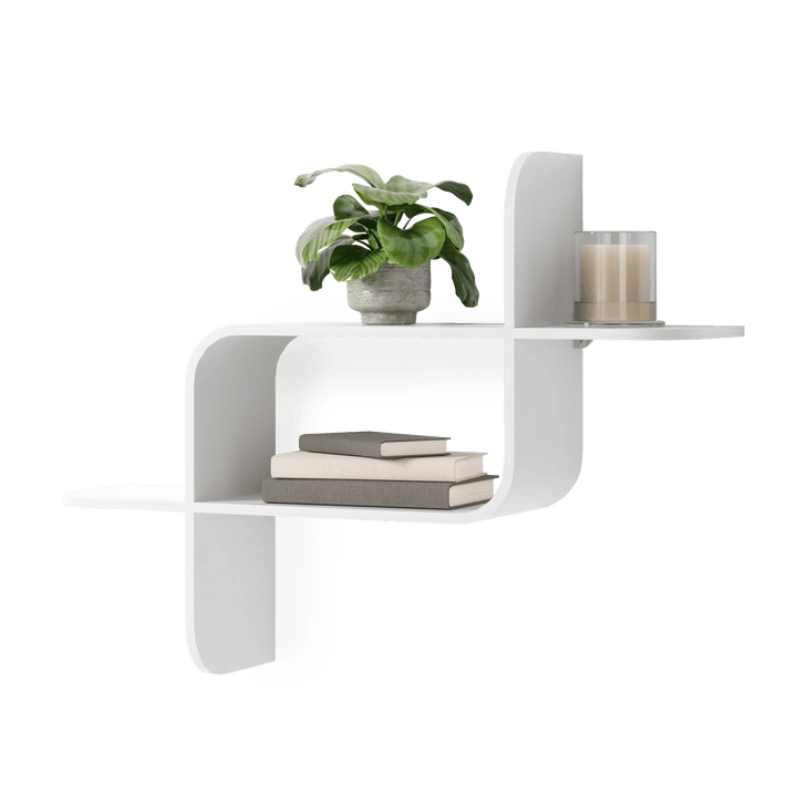 Montage Wall Shelf - Umbra Shelving - White - HORNE
