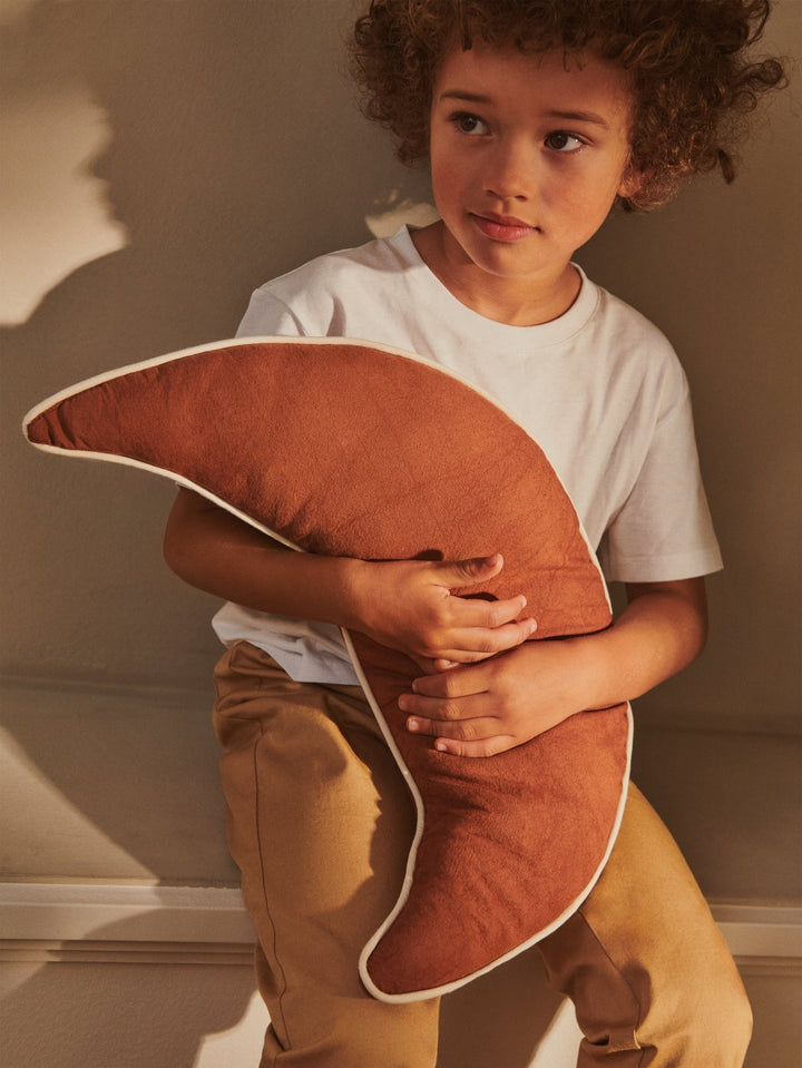 Moon Cushion - Ferm Living Bedding + Pillows - Undyed - HORNE