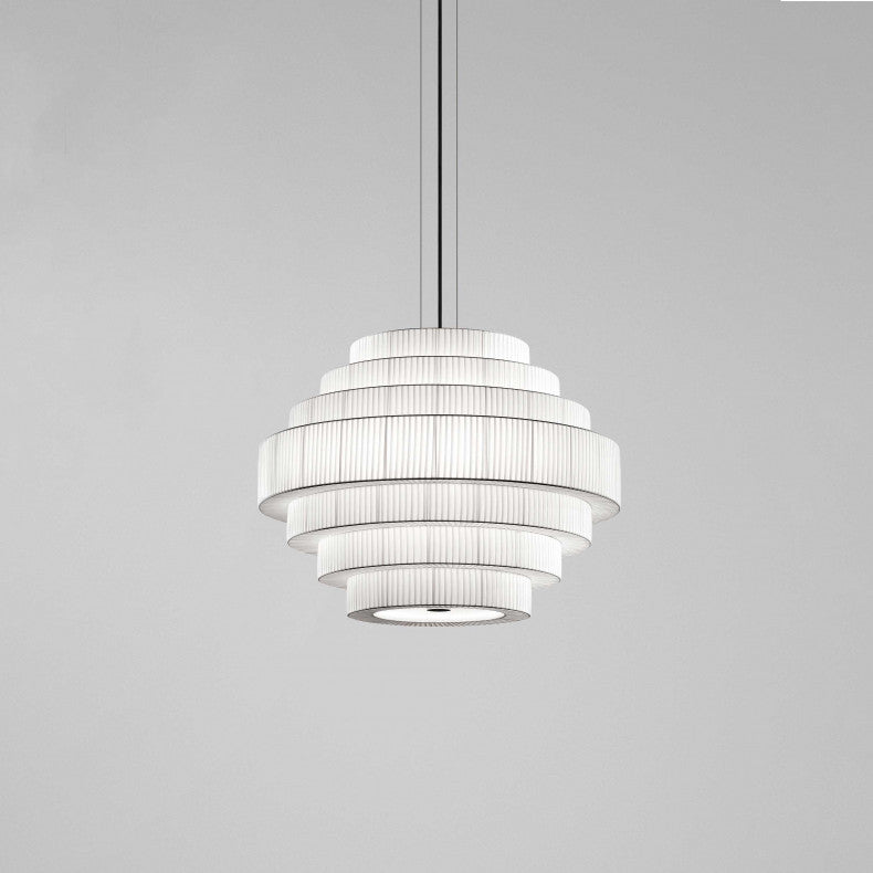 Mos 02 Pendant - Bover Pendants - Cream Ribbon - HORNE