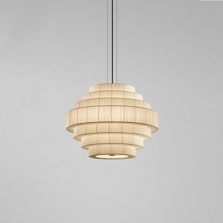 Mos 02 Pendant - Bover Pendants - Cream Ribbon - HORNE