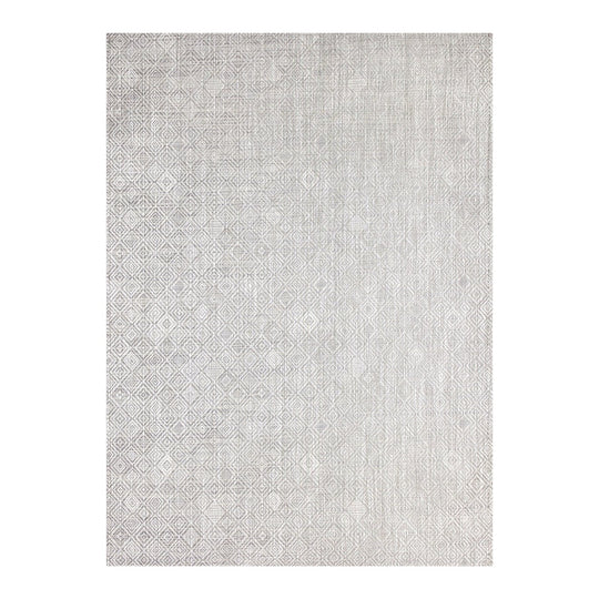 Mosaic Floor Mat in Grey