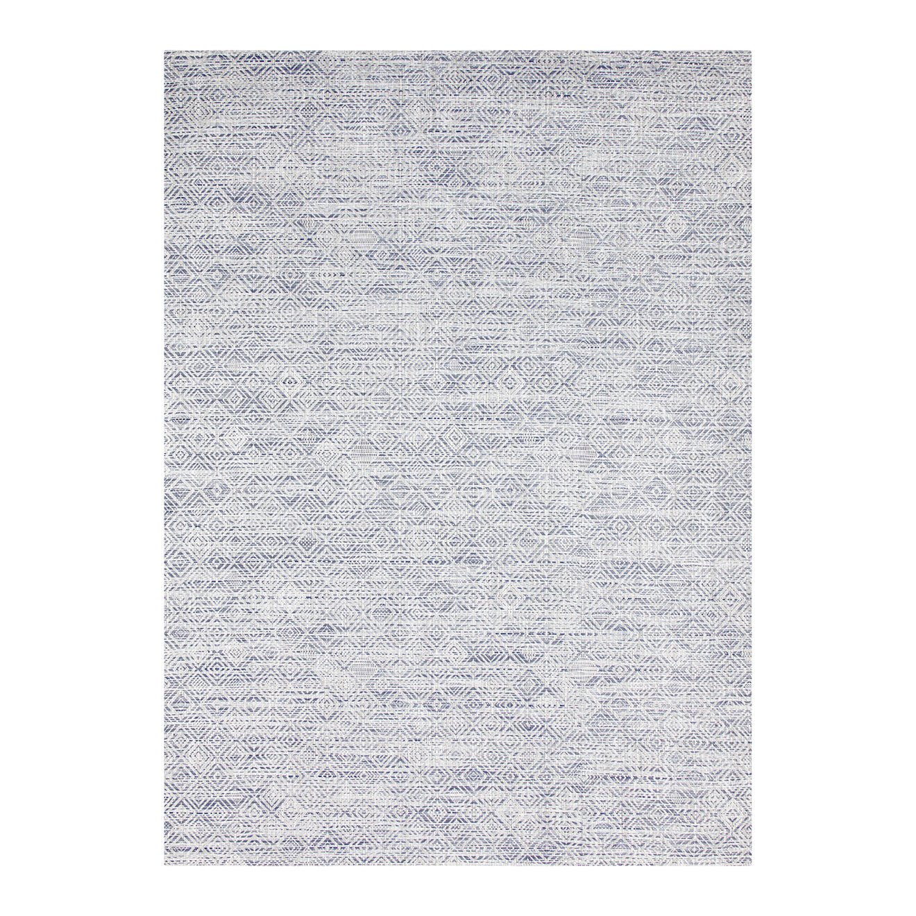 Mosaic Floor Mat in Blue