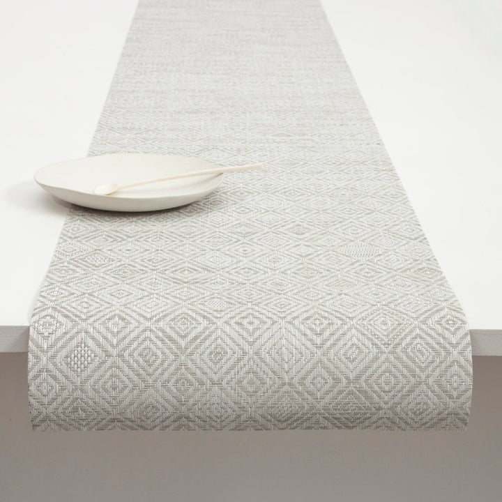 Mosaic Table Runner in Grey