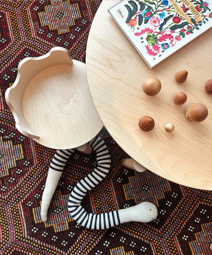 Moss Chairs - Set of 2 - Oeuf Kids + Baby - Tomato - HORNE