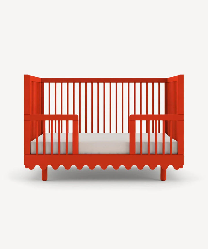Moss Crib Conversion Kit - Oeuf Kids + Baby - Tomato - HORNE