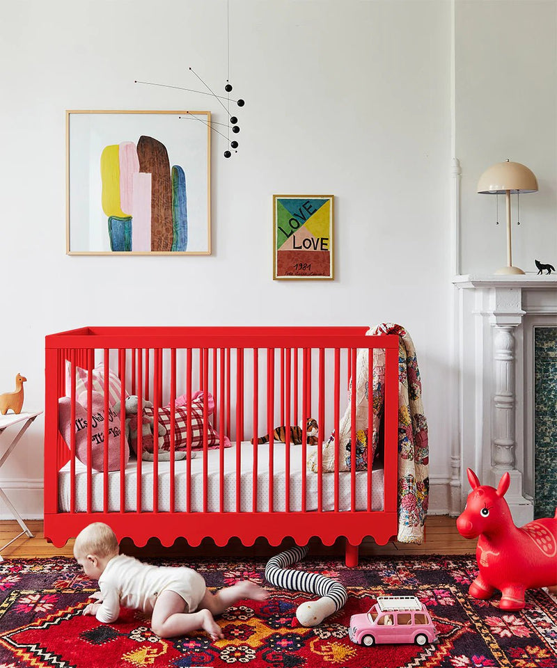 Moss Crib - Oeuf Kids + Baby - Birch - HORNE