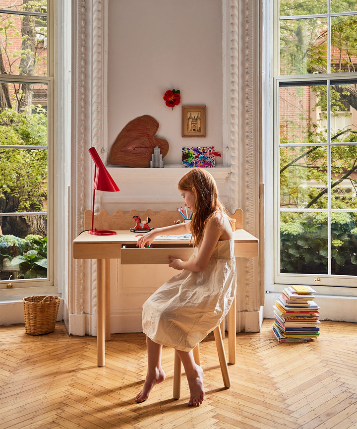 Moss Desk - Oeuf Kids + Baby - Tomato - HORNE