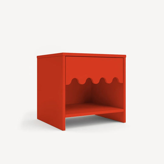 Moss Nightstand - Oeuf Kids + Baby - Tomato - HORNE