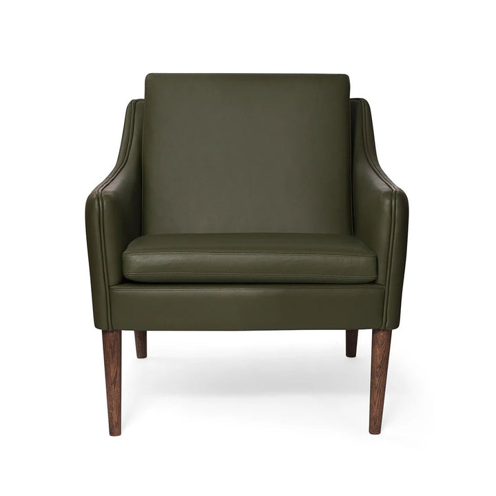 Mr. Olsen Lounge Chair - Warm Nordic Chairs - Challenger Green/ Smoked Oak - HORNE