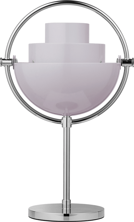 Multi - lite Portable Lamp - Gubi - Outdoor Lights - Chrome & Pale Lilac - HORNE