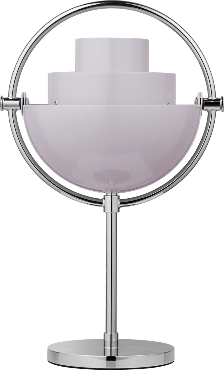Multi - lite Portable Lamp - Gubi - Outdoor Lights - Chrome & Pale Lilac - HORNE