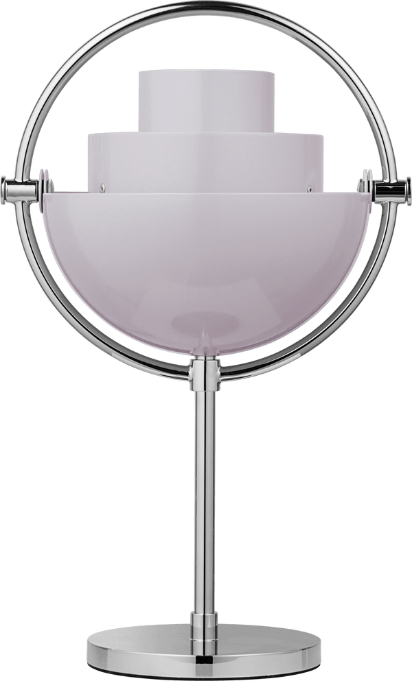 Multi - lite Portable Lamp - Gubi - Outdoor Lights - Chrome & Pale Lilac - HORNE