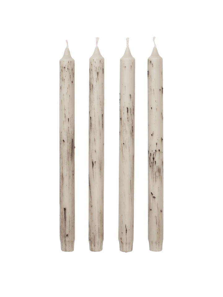 Mura Candles - Set of 4 - Light Beige - Ferm Living