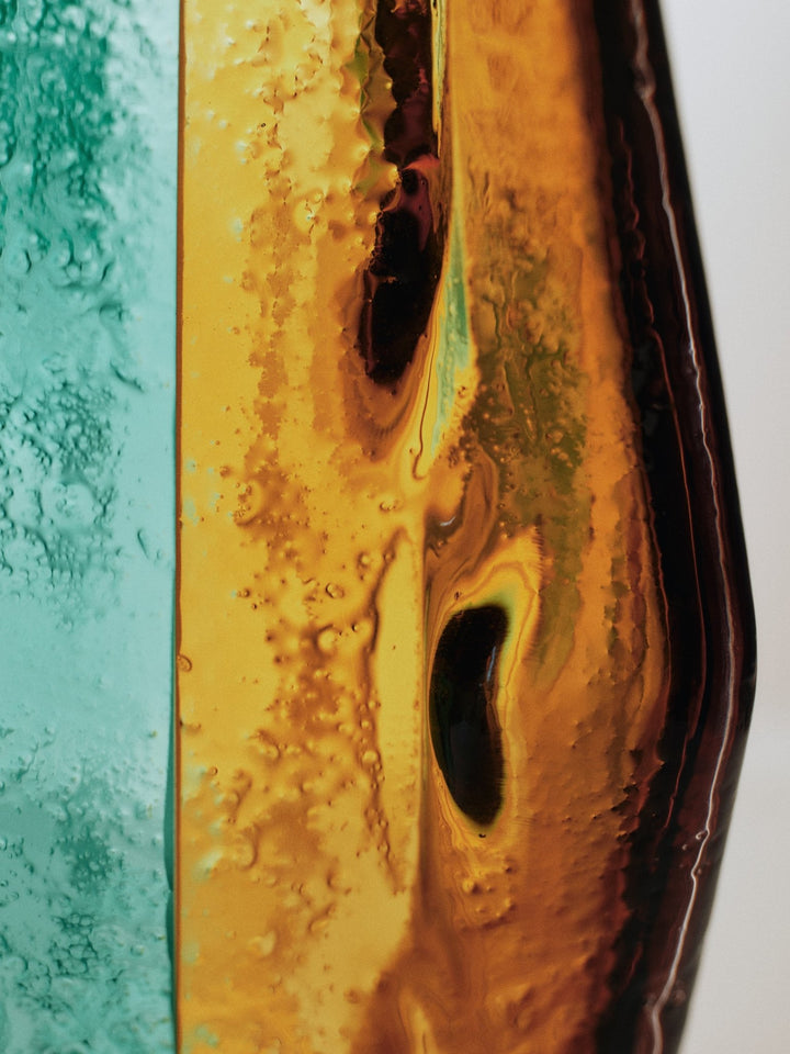 Muro Centrepiece - Ferm Living Serveware - Recycled Amber - HORNE