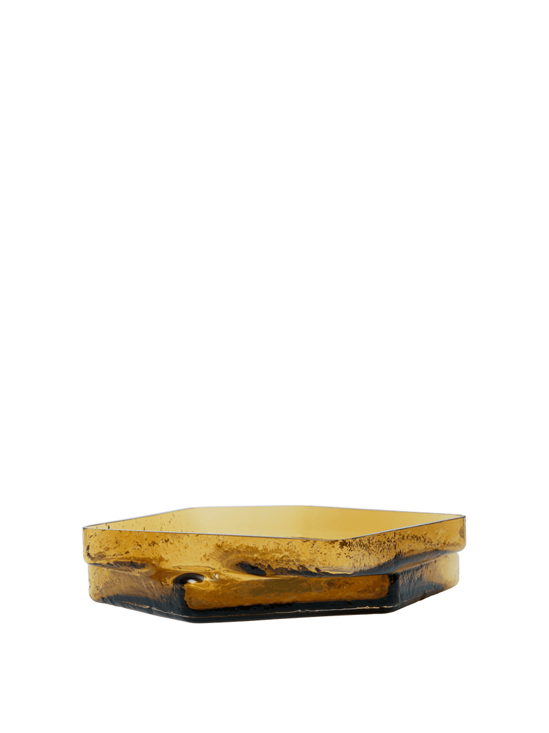 Muro Centrepiece - Ferm Living Serveware - Recycled Amber - HORNE