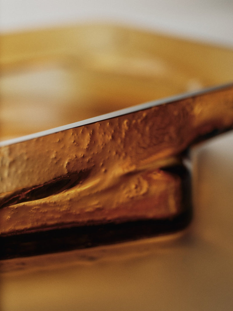 Muro Centrepiece - Ferm Living Serveware - Recycled Amber - HORNE