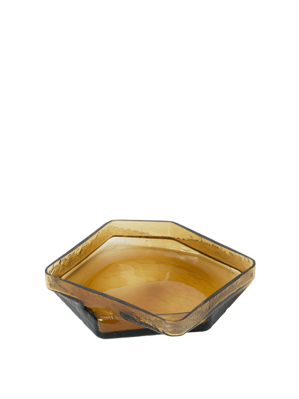 Muro Centrepiece - Ferm Living Serveware - Recycled Amber - HORNE