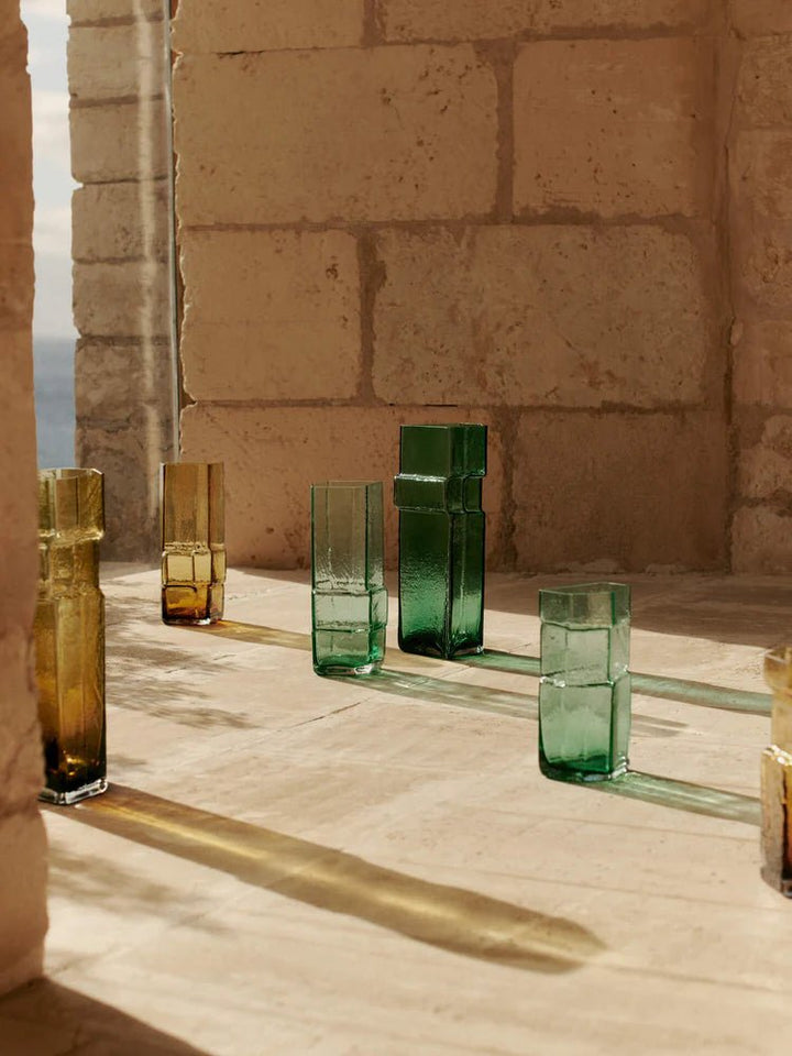 Muro Vase - Ferm Living Vases - Large - Recycled Green - HORNE