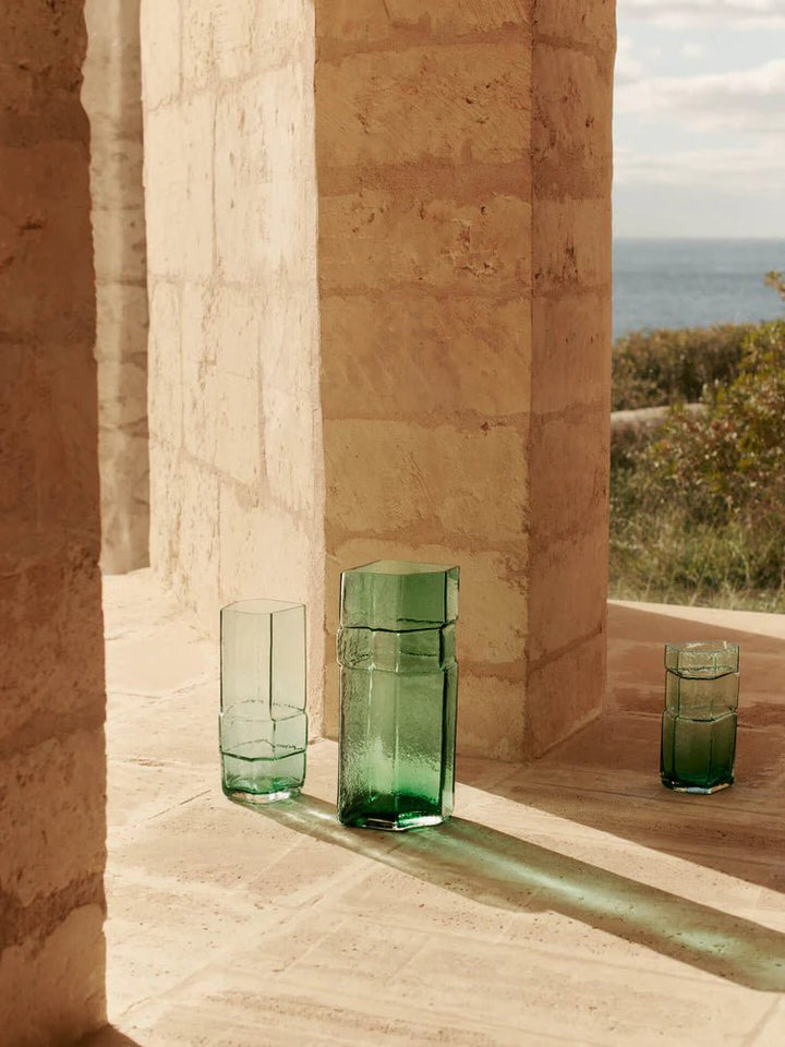 Muro Vase - Ferm Living Vases - Large - Recycled Green - HORNE